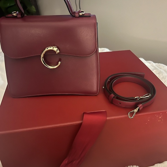 Cartier Top Handle Mini Model Panthere De Cartier - Picture 5 of 6